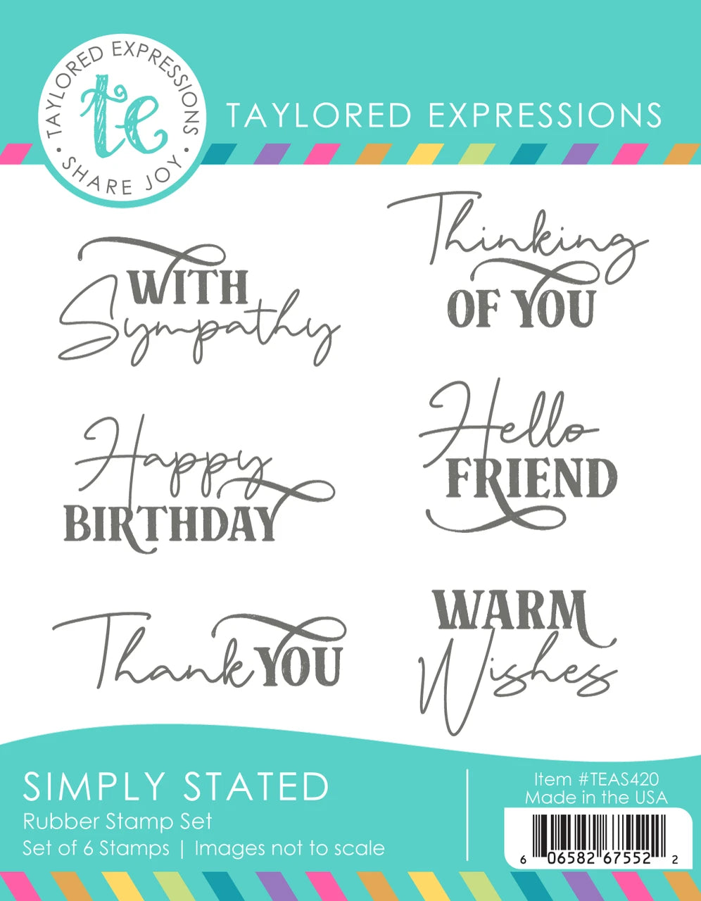 Simply Stated Stamp Set