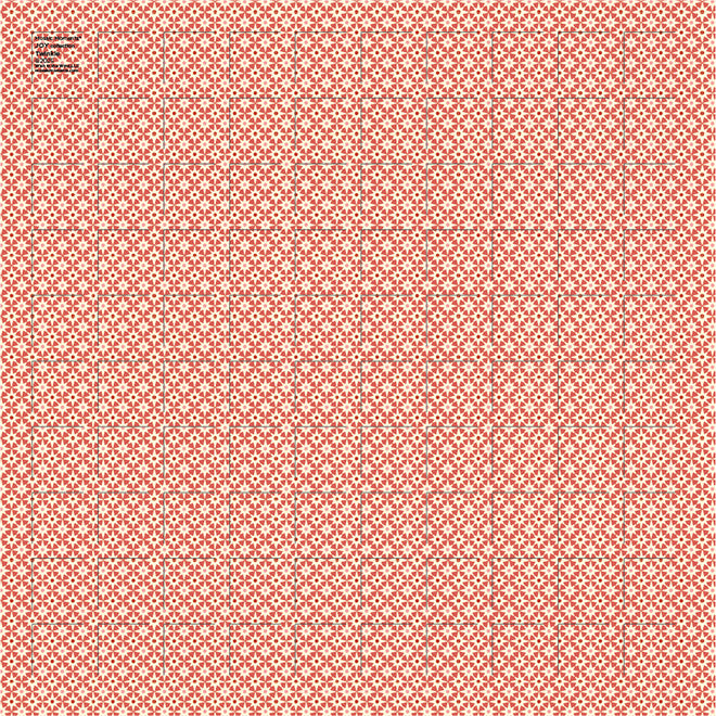 12x12 Joy Grid Paper - 12 Sheets (3 each of 4 colors)