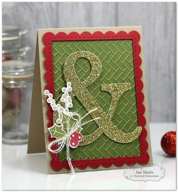 Embossing Folder - Herringbone